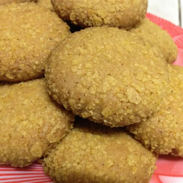 receta Biscuits aux flocons de maÃ¯s et aux cerises