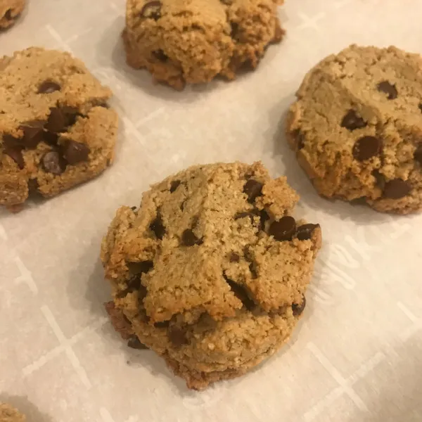 receta Galletas De Chispas De Chocolate Con Harina De Almendras Sin Gluten