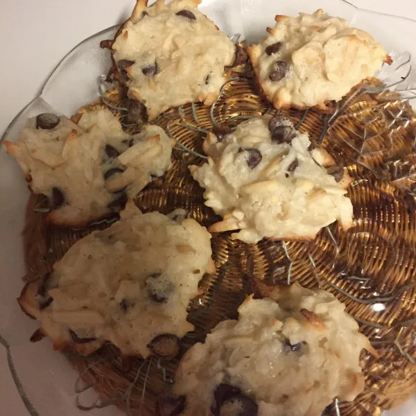 receta Galletas De Coco Y Chocolate Con Almendras I