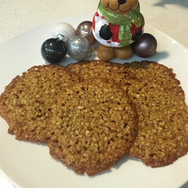 receta Galletas De Encaje De Caramelo