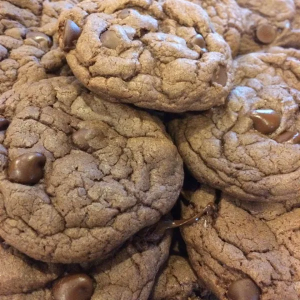 receta Biscuits au fondant au chocolat