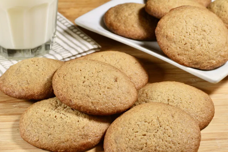 receta Galletas De Gota De Azúcar Moreno De La Abuela