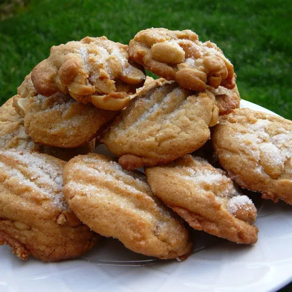 recettes Biscuits aux cacahuètes salées