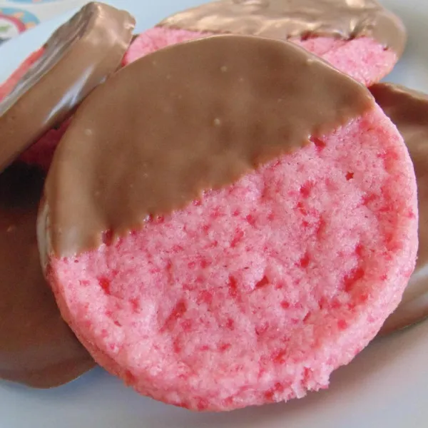 przepisy Walentynki pieczone ciasteczka z masłem cynamonowym w plasterkach