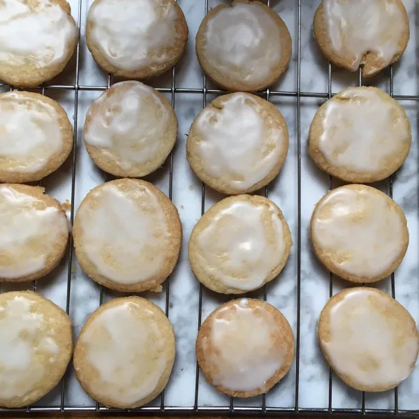 recette Biscuits au beurre citronné