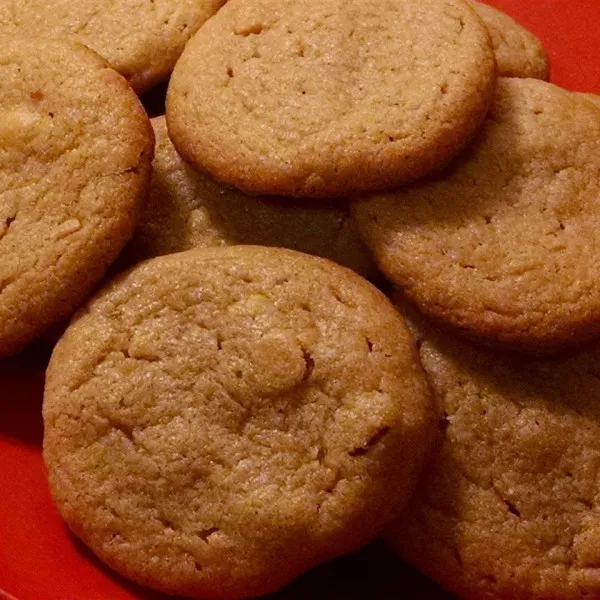 receta Biscuits au beurre de cacahuète presque divins