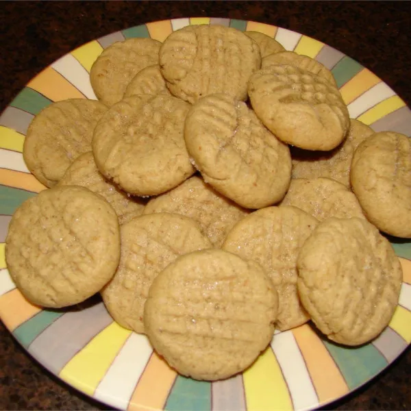 receta Biscuits au beurre d'arachide VI