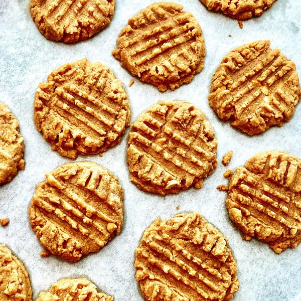 receta Galletas De Mantequilla De Maní