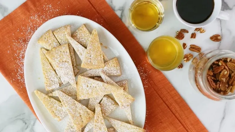 receta Biscuits Beurre de noix de pécan Bourbon