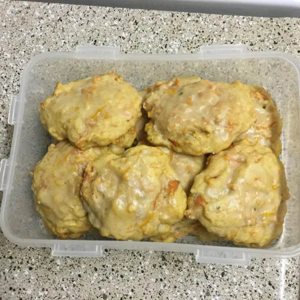 receta Biscuits aux carottes et à l'orange