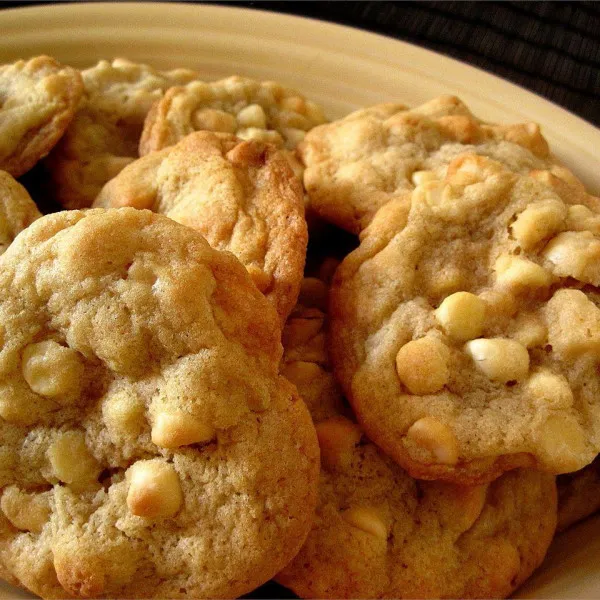 receta Biscuits au chocolat blanc et aux noix de macadamia III