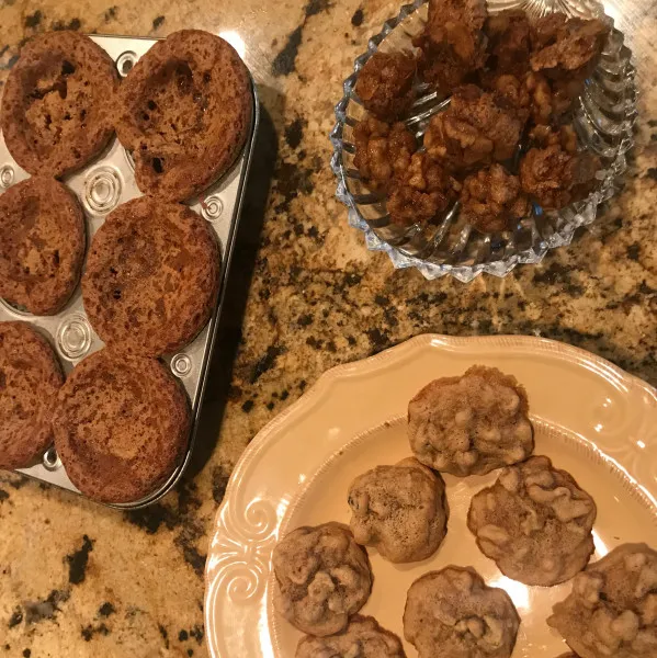 receta Biscuits aux noix noires II