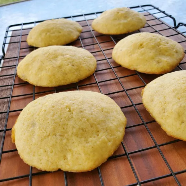 receta Biscuits au pain aux bananes