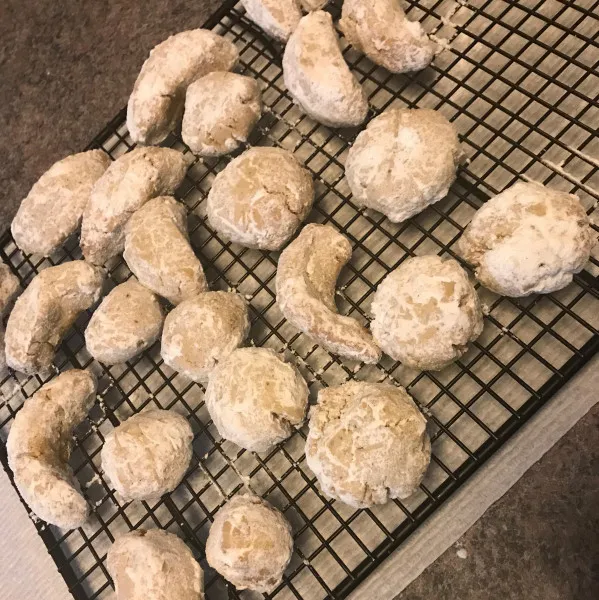 recetas Galletas De Pastel De Media Luna