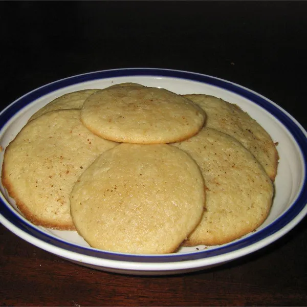 receta Eggnog Cookies III