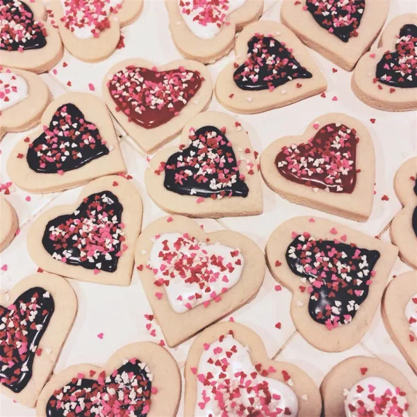 recetas Galletas De San Valentín Del Papa