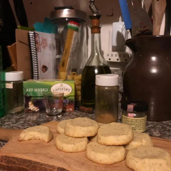 receta Biscuits aux graines de pavot II