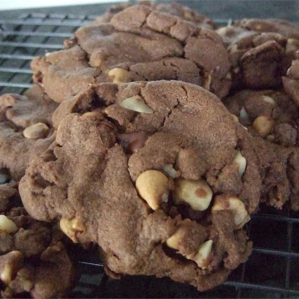 receta Galletas De Taza De Mantequilla De Maní Y Chocolate