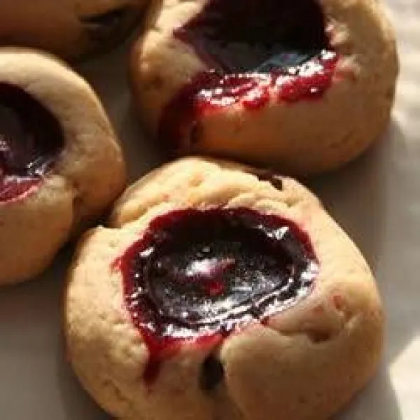 receta Galletas De Té De Frambuesa Negra Azucarada