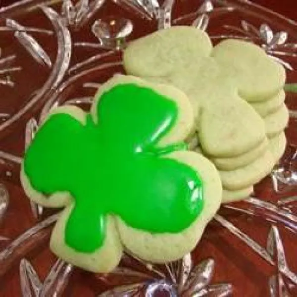 receta Biscuits irlandais au trÃ¨fle