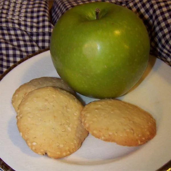 receta Biscuits au sésame doré
