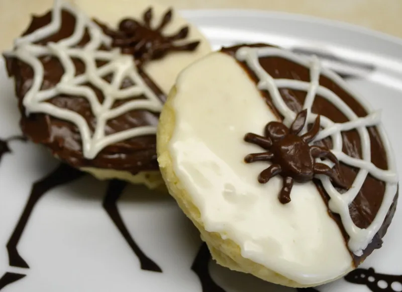 receta Galletas En Blanco Y Negro I