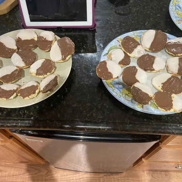 receta Galletas En Blanco Y Negro II