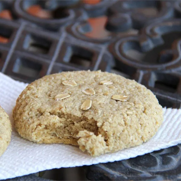 receta Biscuits faciles aux amandes grillées