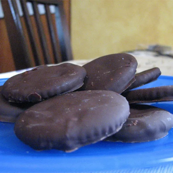 receta Biscuits minces à la menthe