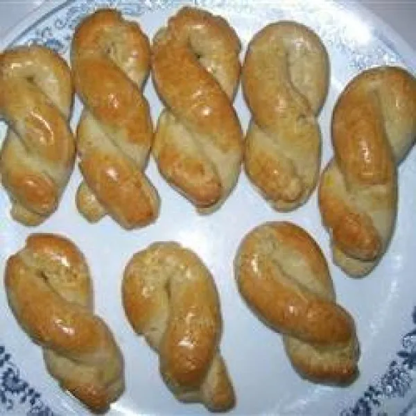 receta Biscuits aux œufs grecs