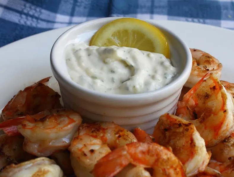 receta Gambas A La Plancha Con Alioli De Limón