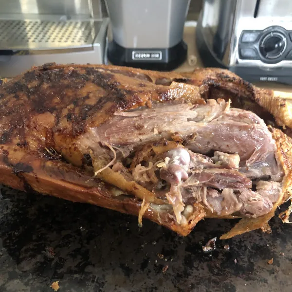 receta Super Crispy Roast Goose