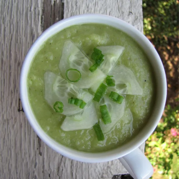 receta Gazpacho vert