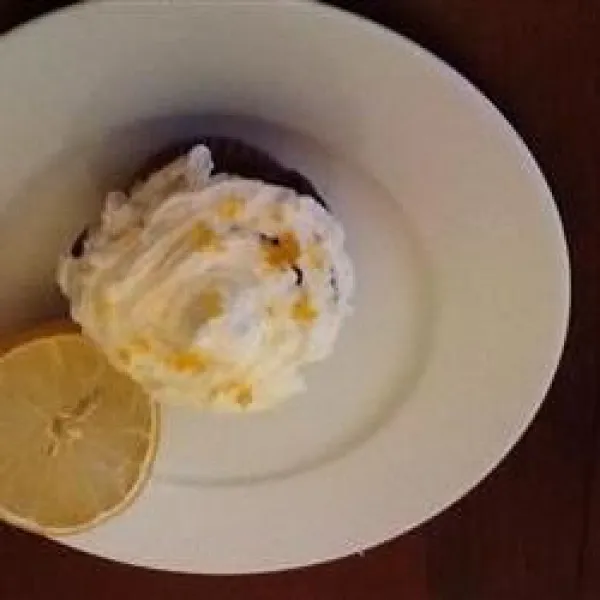 receta Glaçage à la crème fouettée au citron