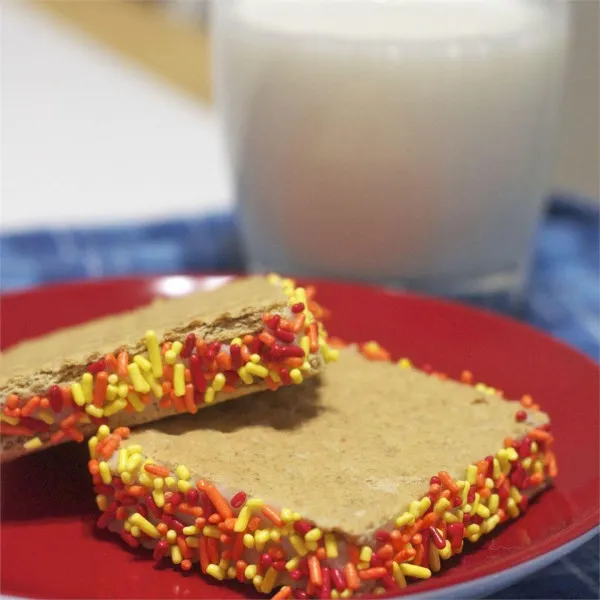 receta Glaseado De Galleta Graham