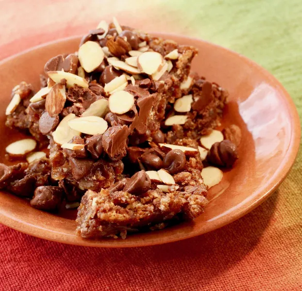 receta Golosinas De Chocolate Con Almendras