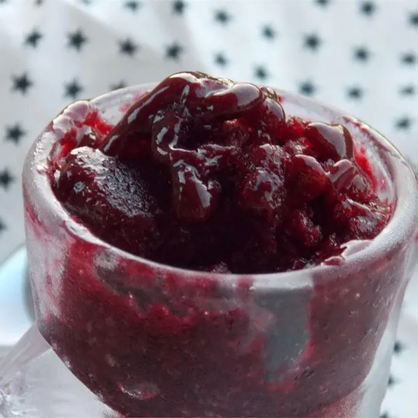 przepisy Blackberry & Black Pepper Granita