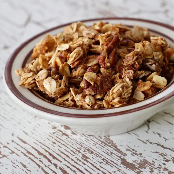 receta Granola sucré au miel