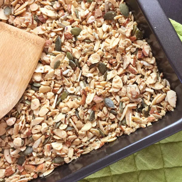 receta Granola aux noix Easy Grain Free