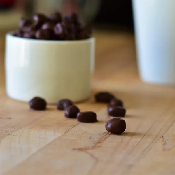 receta Granos De Café Cubiertos De Chocolate
