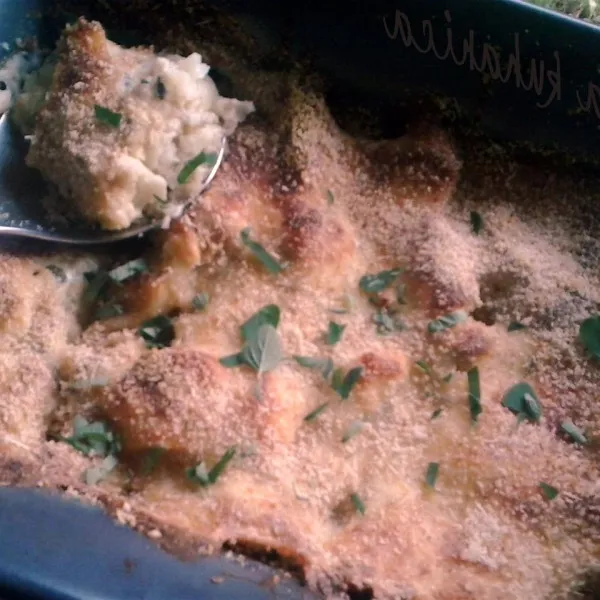 receta Gratinado De Coliflor Con Cuscús Y Parmesano