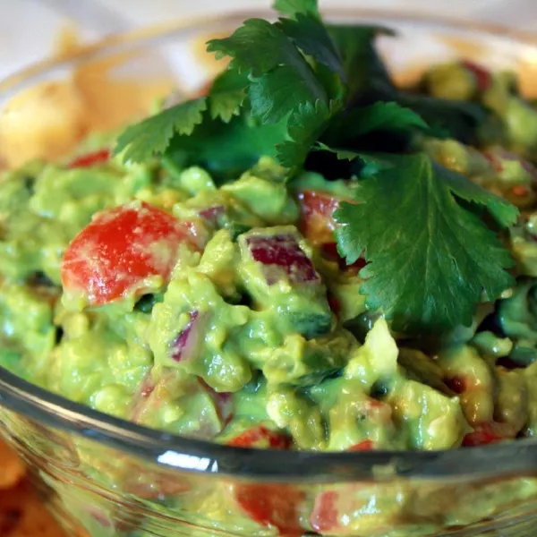 receta Guacamole Par LuvAnn