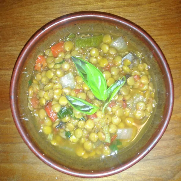 receta Ragoût de champignons portobello aux lentilles