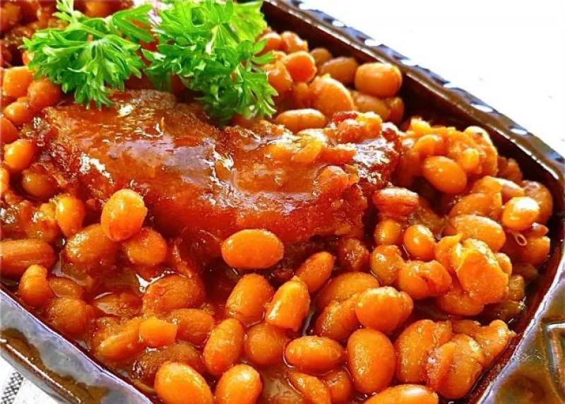 receta Boston Baked Beans