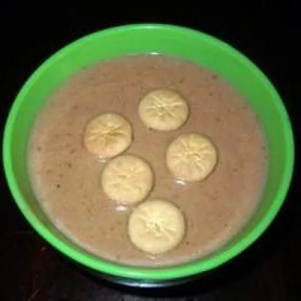 receta Habichuelas Con Dulce (Crème Douce De Haricots)