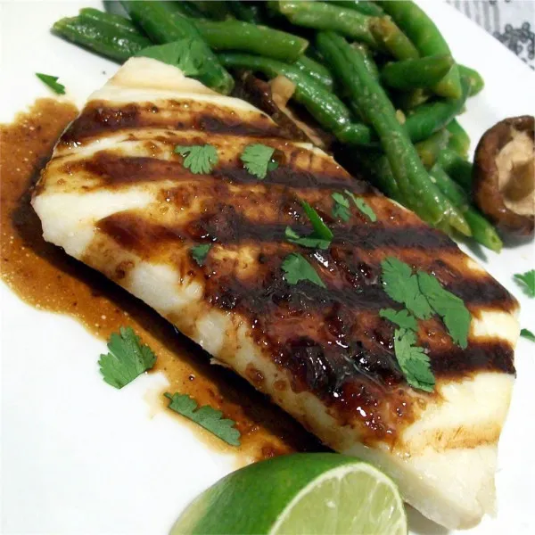 recetas Halibut Con Vino De Arroz