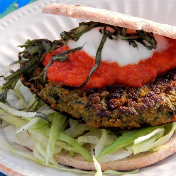 przepisy Veggie Tofu Burger