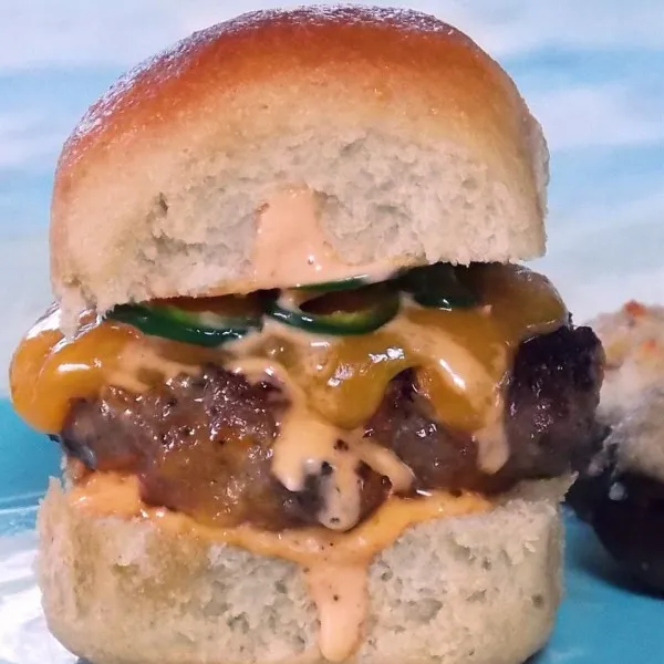 receta Honey Jalapeno Burgers