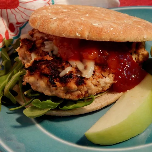 receta Burgers de Dinde de Bretagne