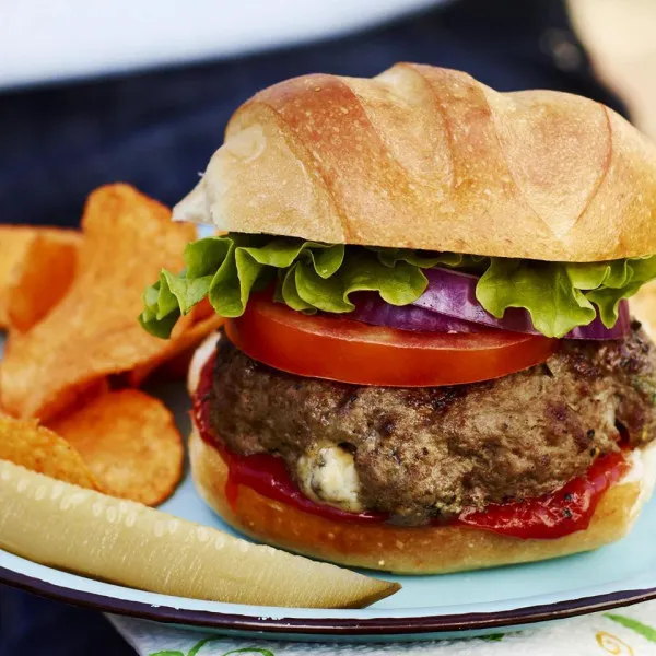 Przepis Blue Cheese Burgers